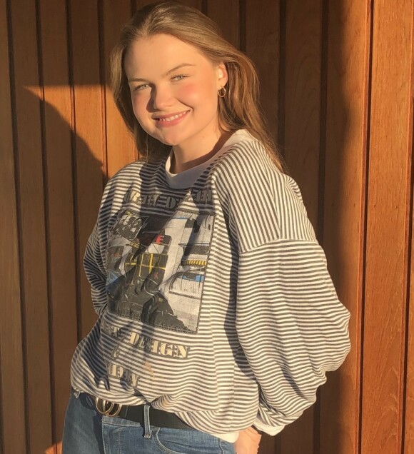 SNAKKET SAMMEN: Anna Langseth Folkestad fikk snakke med sitt store idol via en direktesending på Instagram tirsdag kveld. Foto: Privat SNAKKET SAMMEN: Anna Langseth Folkestad fikk snakke med sitt store idol via en direktesending på Instagram tirsdag kveld. Foto: Privat